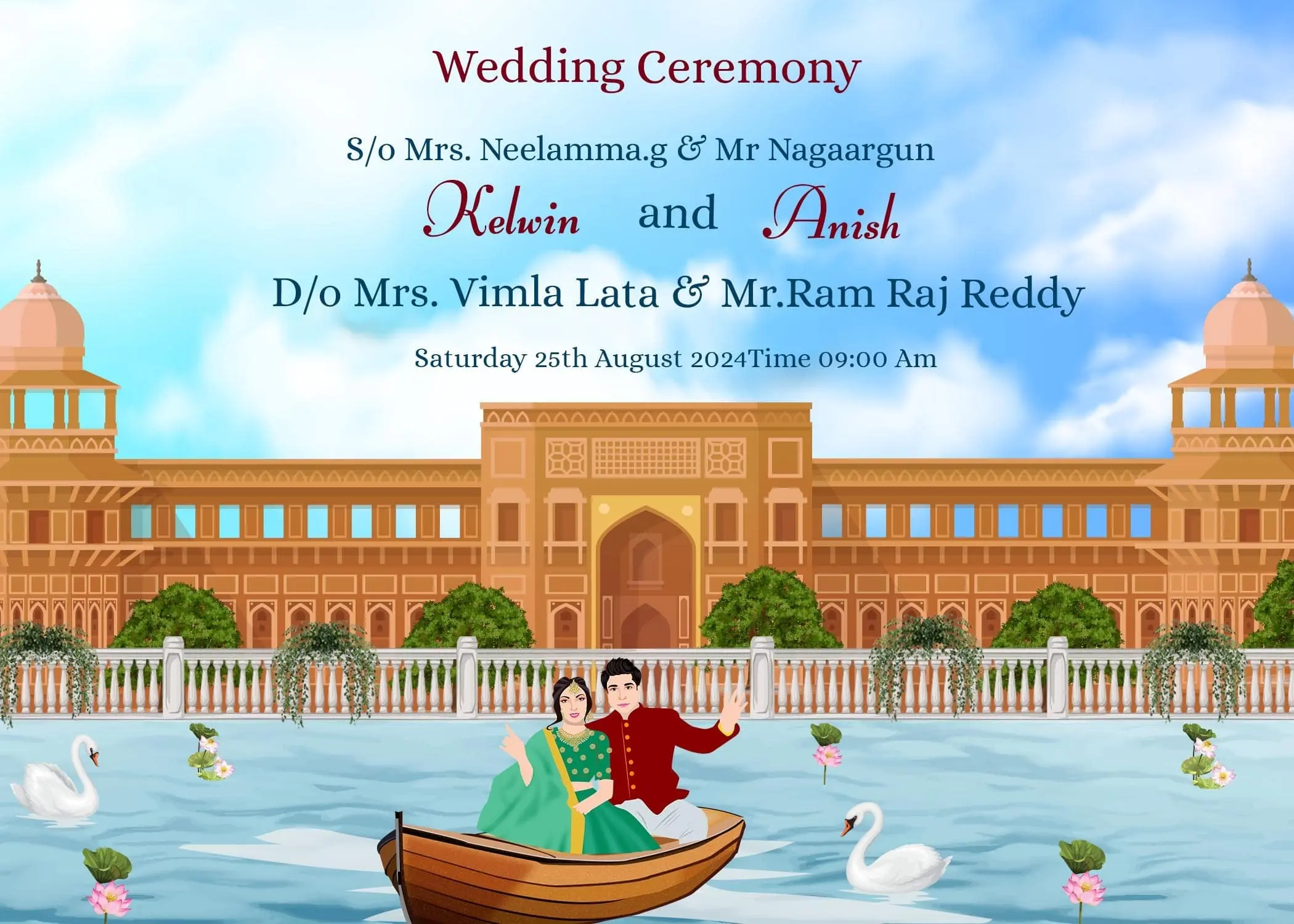 Online Wedding Cards India