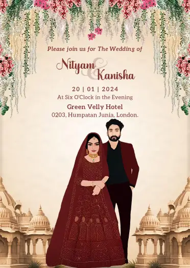 Create Online Indian Wedding Invitation Cards Free - Crafty Art