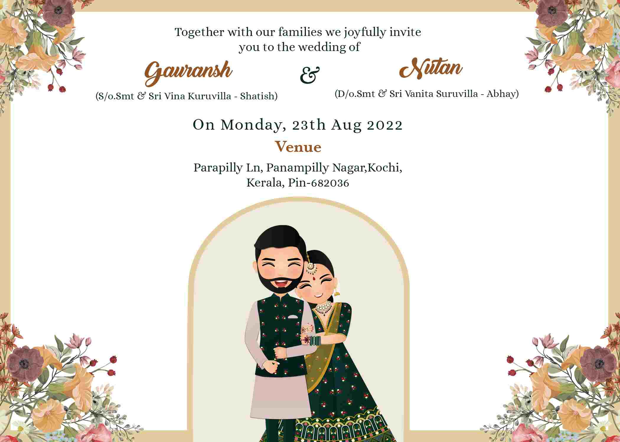 Invite Wedding Message