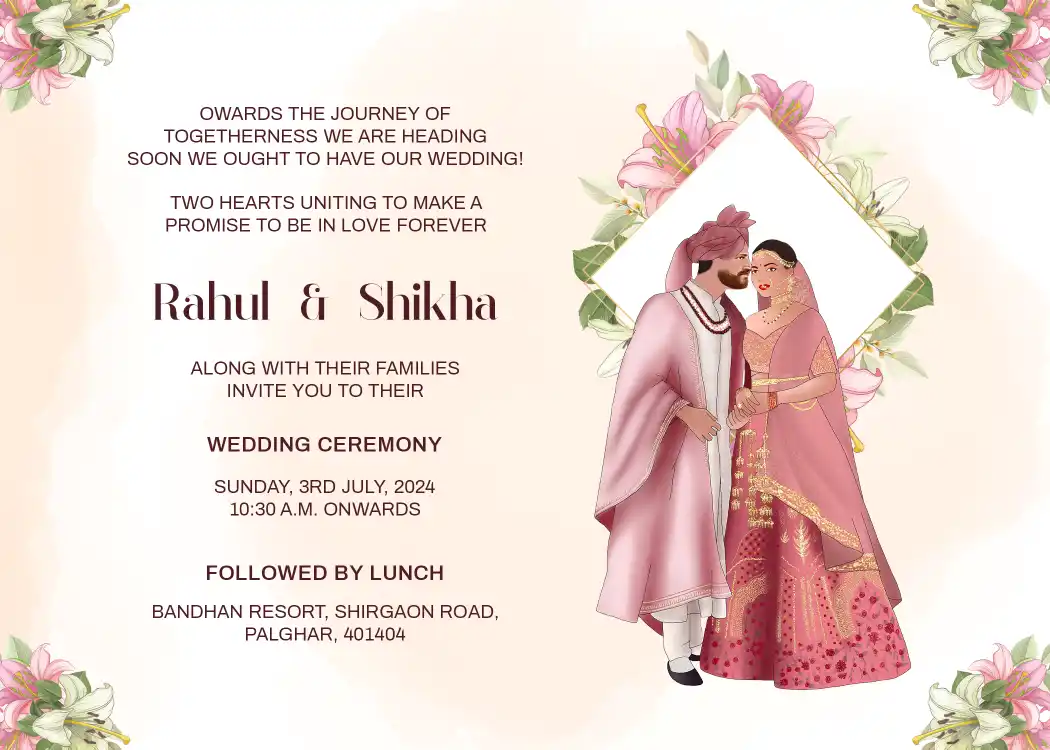 online indian wedding invitation video maker free