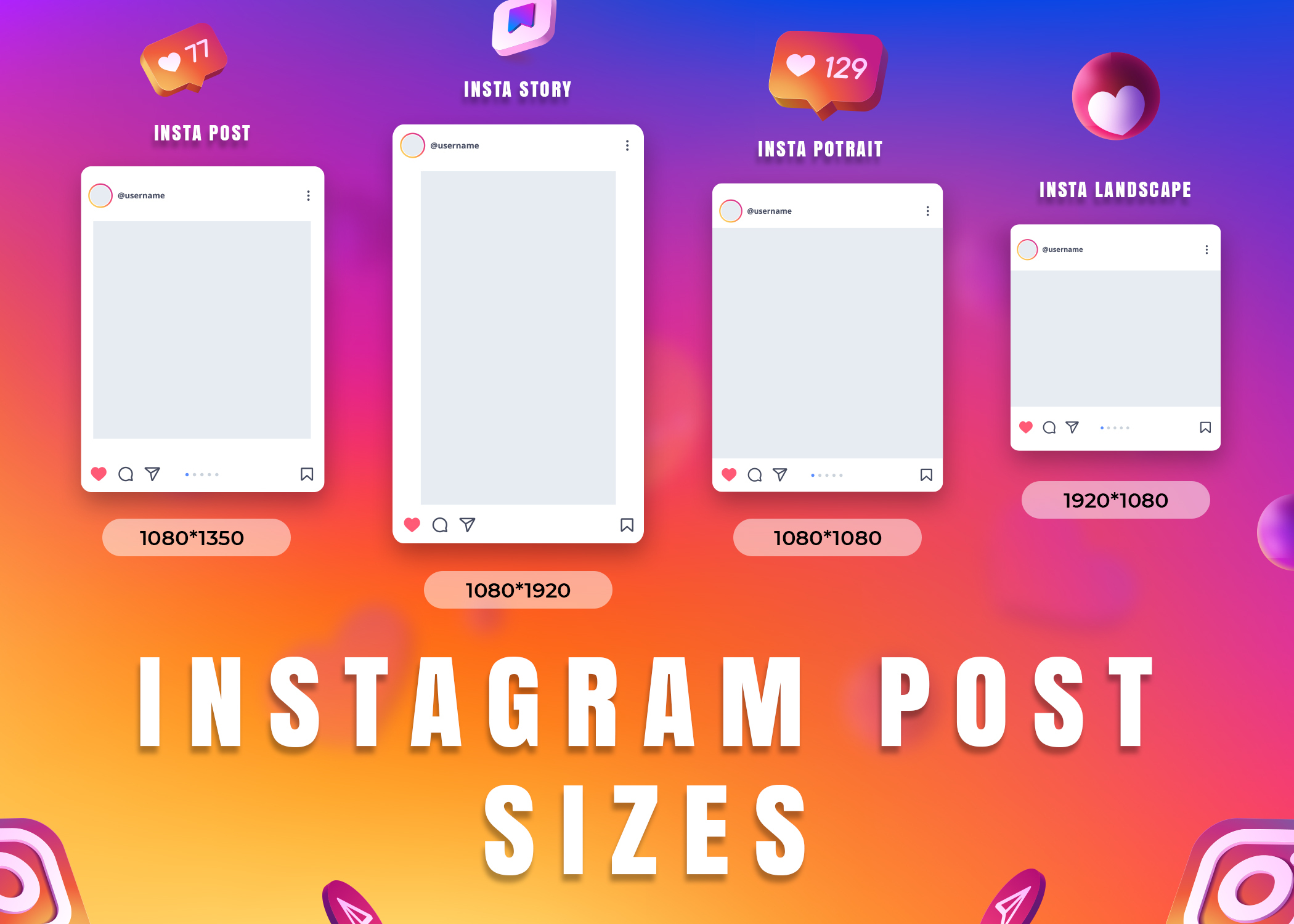 Dimensions for Instagram Post: Size of Instagram Post
