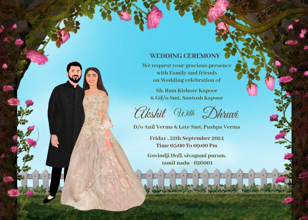 Digital Wedding Card