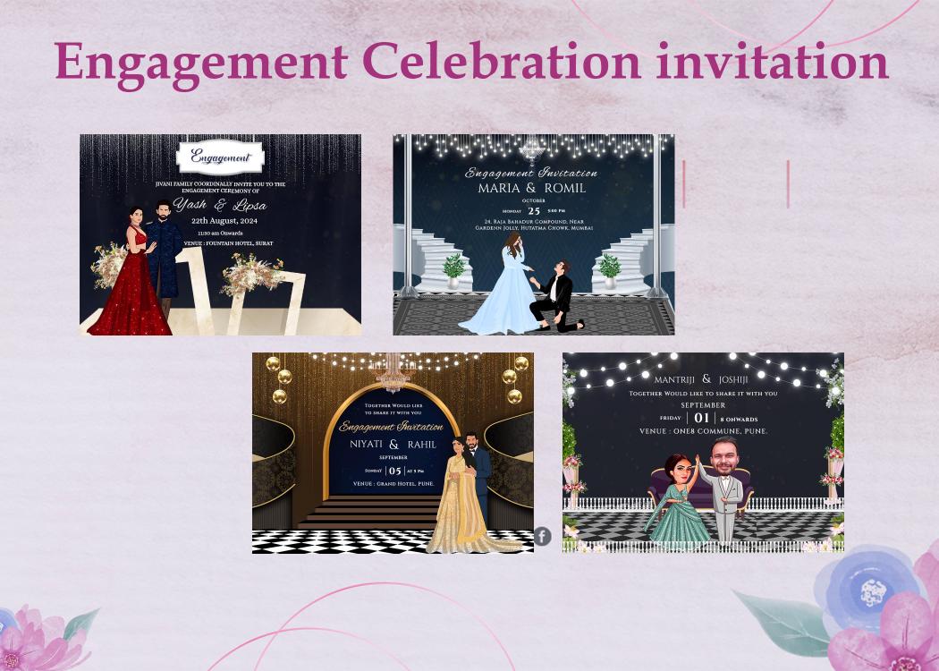 engagement celebration invitation