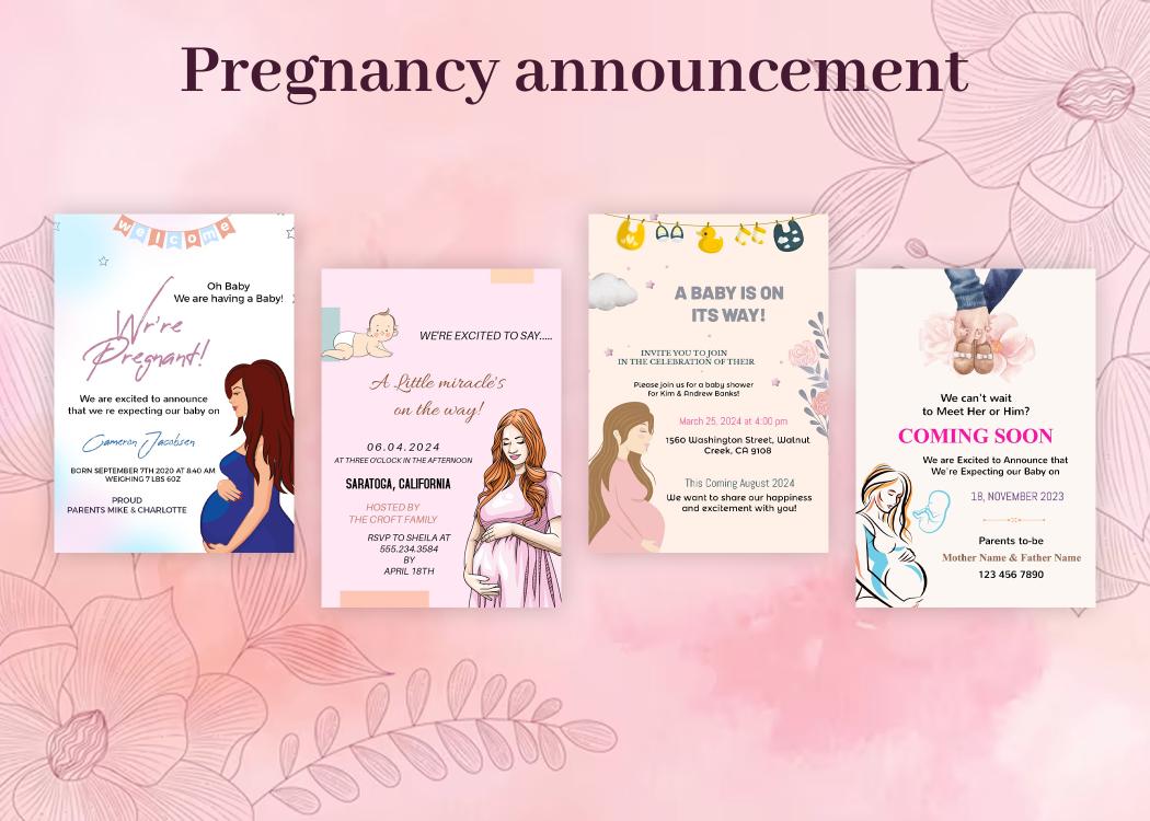 pregnancy Announcement