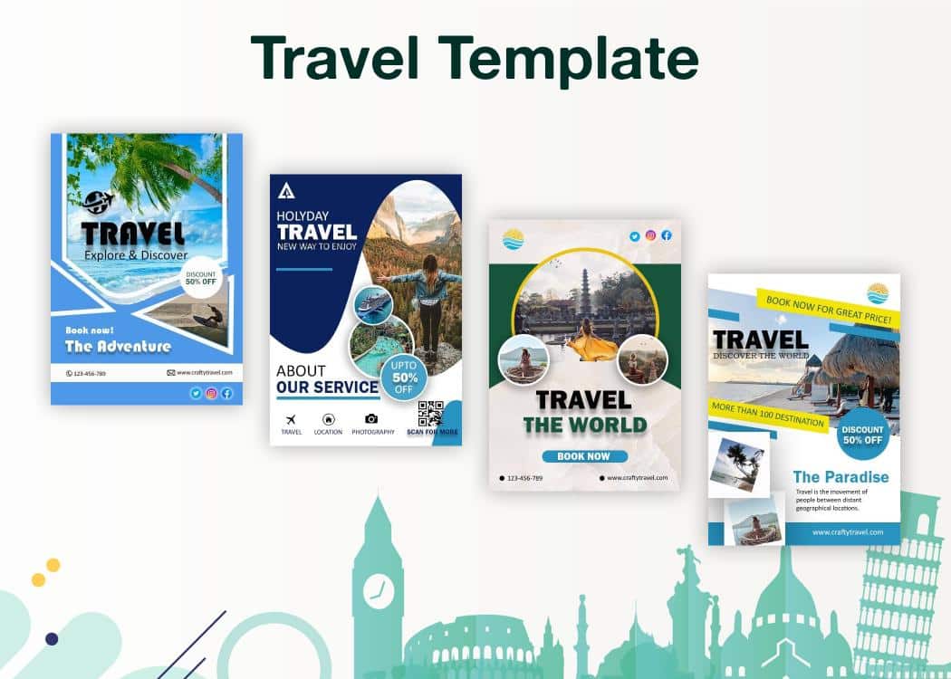 Perfect Travel Template Card
