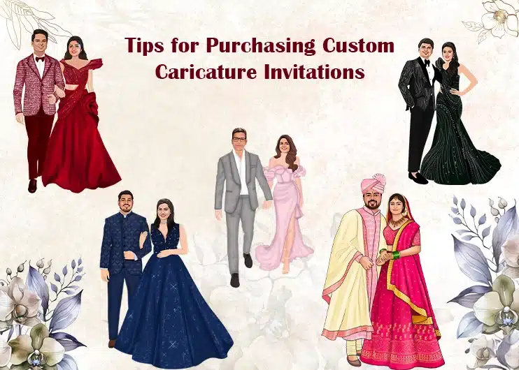 5 Tips for Purchasing Custom Caricature Invitations Online