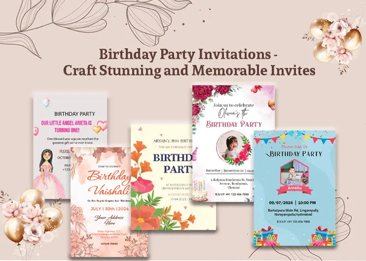 Birthday Party Invitations
